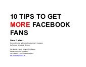 10 Tips To Get More Facebook Fans