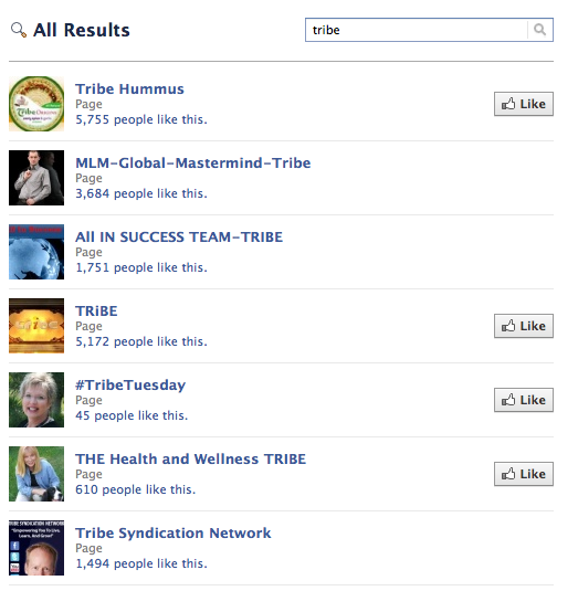 facebook tribe image