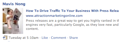 image to attraction marketing online