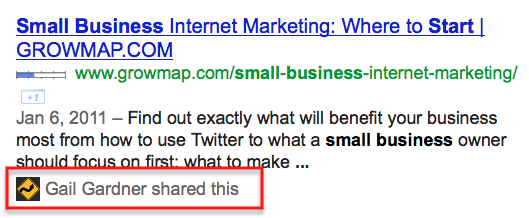 Growmap small business google listing