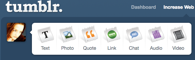 how to set up tumblr