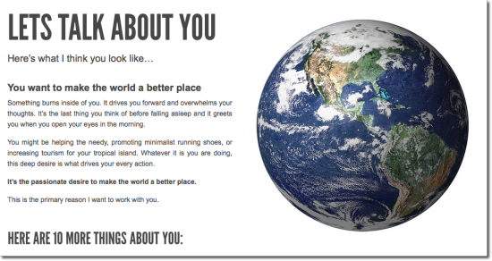 david crandall about you page