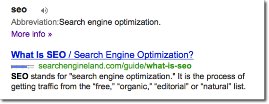 What is seo by search engine land