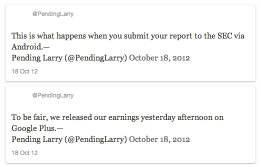 @pendinglarry tweets