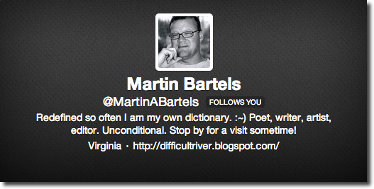 funny twitter bio martin bartels