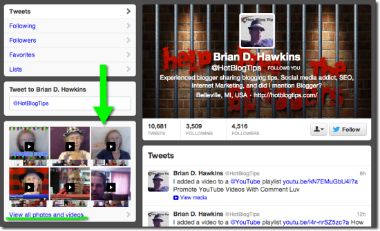 videos images on Twitter