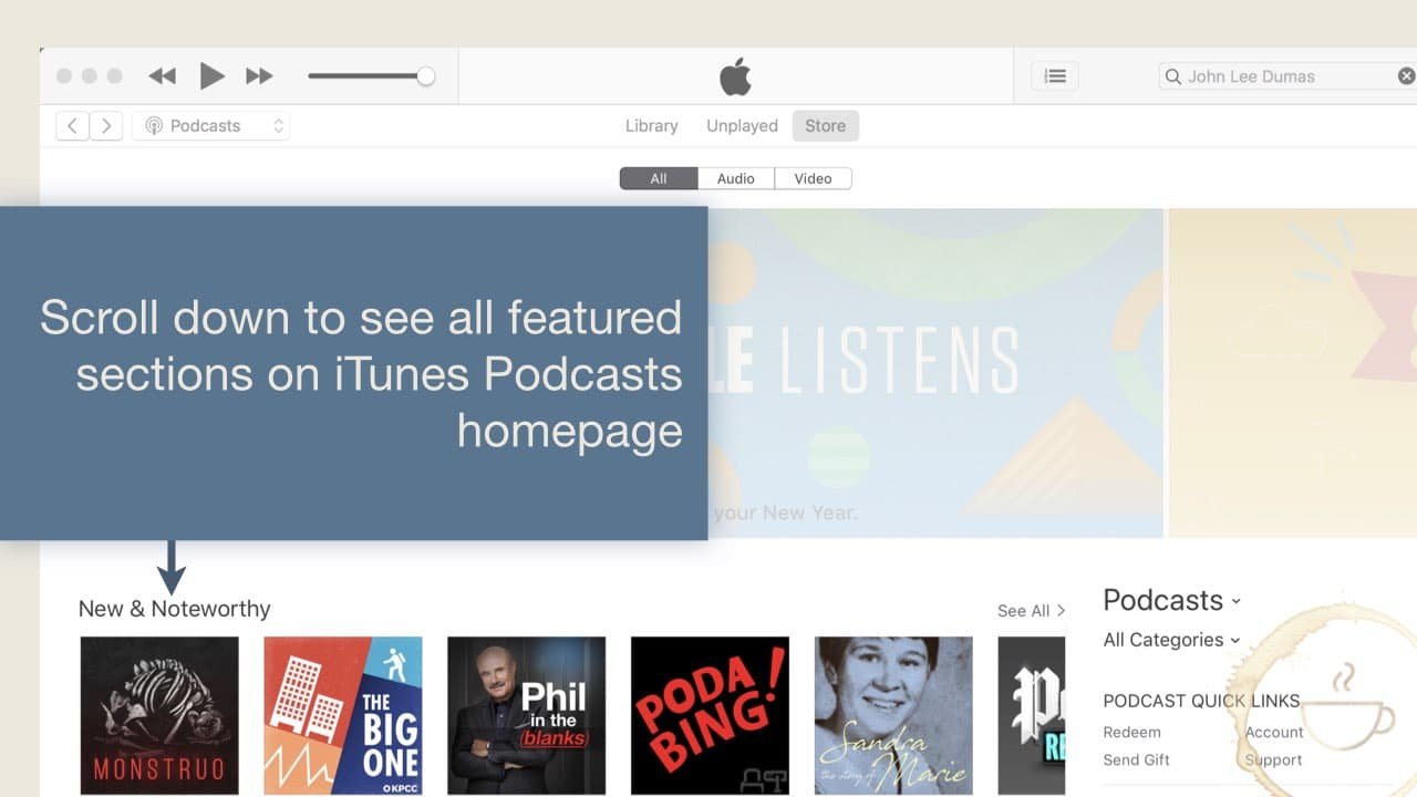 iTunes Podcast Reviews could land you on iTunes homepage