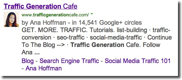 rich snippet example