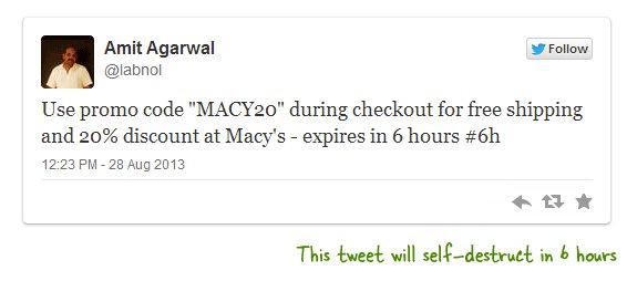 self destruct tweet