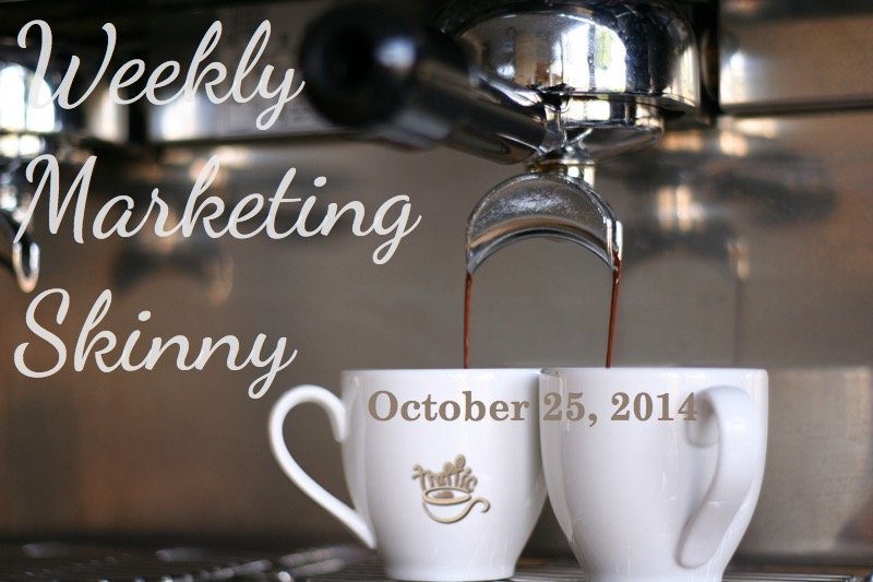 Your weekly marketing news for October 25, 2014