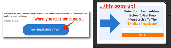 How to vary list building call-to-action with LeadPages