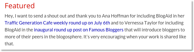 Blog link roundup: how sending traffic off your site brings traffic to your site