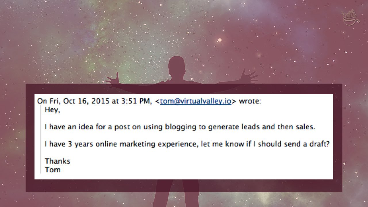 Guest blog post lessons: When Starting Out, Your Outreach Does NOT Have To Be Perfect