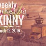 Weekly marketing news March 12, 2016